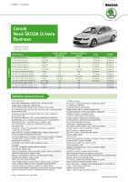 Skoda Octavia Business - cennik 2014 
